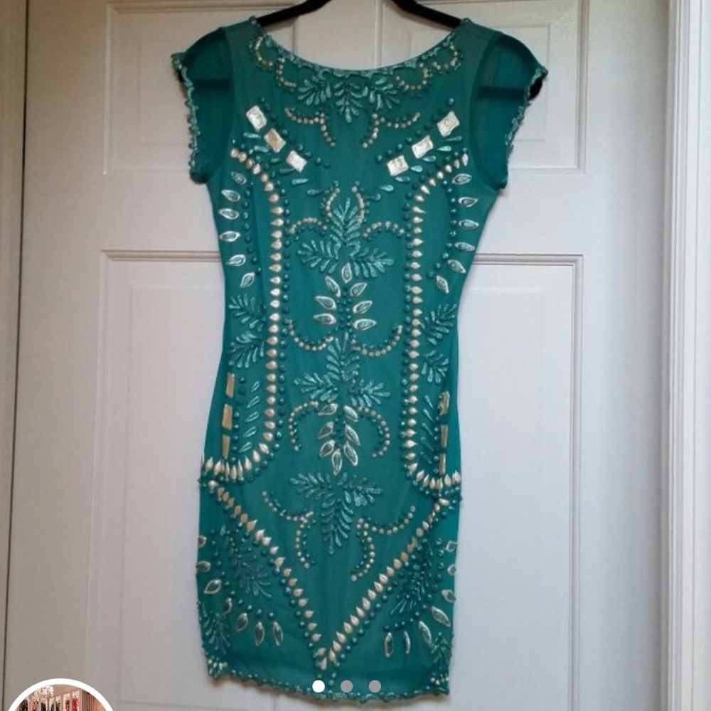 Holt Dress- uniquely hand painted!